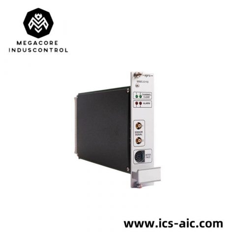 EPRO MMS6110 Relative Rotor Vibration Monitor, 0.4kg, PLC Module